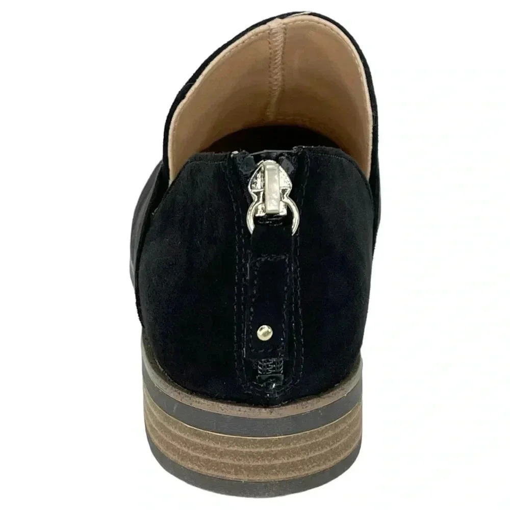 Dr. Scholl’s Always Band Black Faux Suede Womens Loafers Size 6.5M - Picture 4 of 14